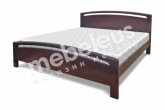 Кровать Лион из дуба с матрасом