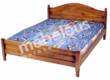 Кровать Мимоза (филенка) с матрасом