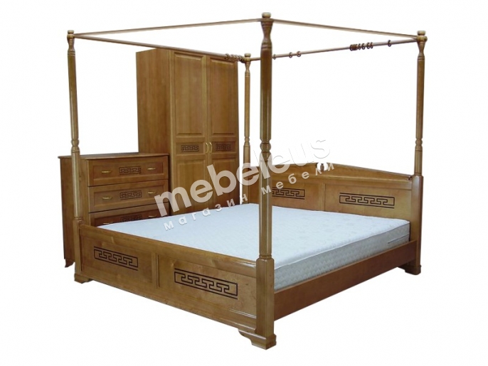 Кровать Неаполь с балдахином