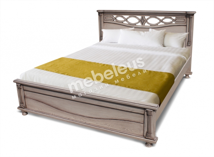 Кровать Торанто из березы с матрасом