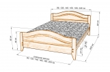 Кровать Ной №1 с матрасом