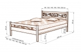 Кровать Катания (ковка)