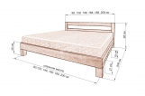 Кровать Бормио с матрасом