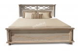 Кровать Торанто из березы с матрасом